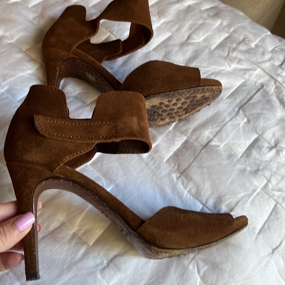 Pedro Garcia heeled sandals - sz 8 / 38